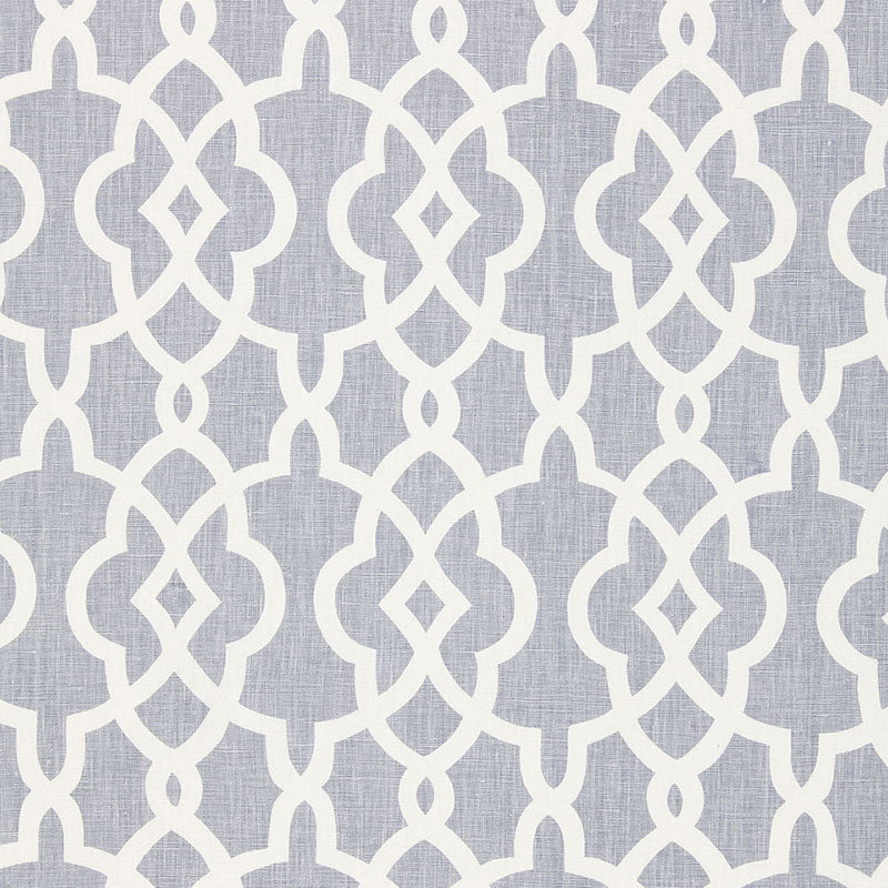 SCHUMACHER  CLASSIC PRINTS SUMMER PALACE FRET   Wisteria   - 174592