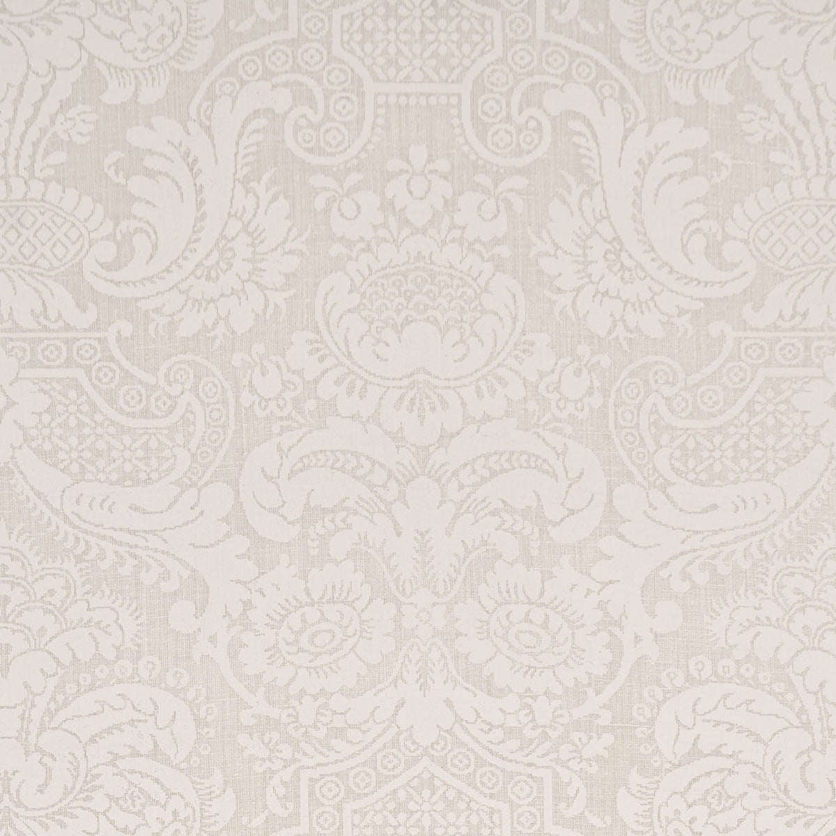 SCHUMACHER  CLASSIC PRINTS PADOVA DAMASK NATURAL   Ivory   - 174600