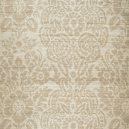 SCHUMACHER  AU NATUREL MALAY DAMASK PRINT   Putty   - 174610