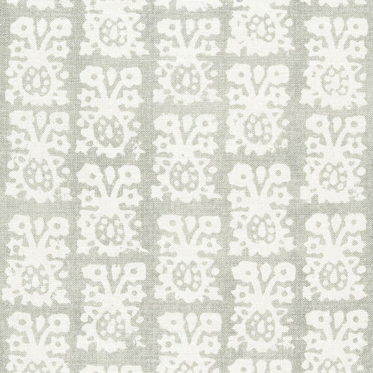 SCHUMACHER  AU NATUREL JAKARTA LINEN PRINT PRINTS PRINTS SLATE   - 174632