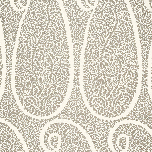 SCHUMACHER  AU NATUREL AMBALA PAISLEY PRINTS PRINTS OYSTER   - 174643