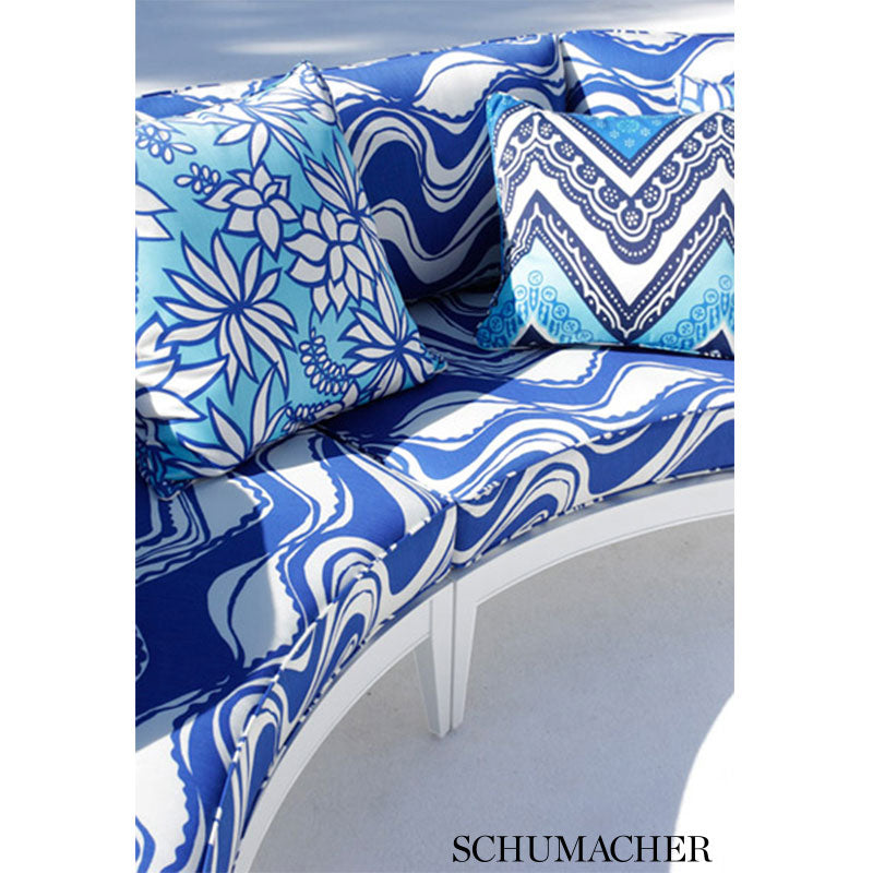 SCHUMACHER  TRINA TURK TANGIER FRAME PRINT INDOOR/OUTDOOR,HIGH PERFORMANCE,PRINTS INDOOR/OUTDOOR,HIGH PERFORMANCE,PRINTS SEA GRASS   - 174741
