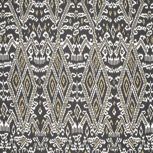 SCHUMACHER  AU NATUREL MAYA IKAT PRINT PRINTS PRINTS ASH   - 174750
