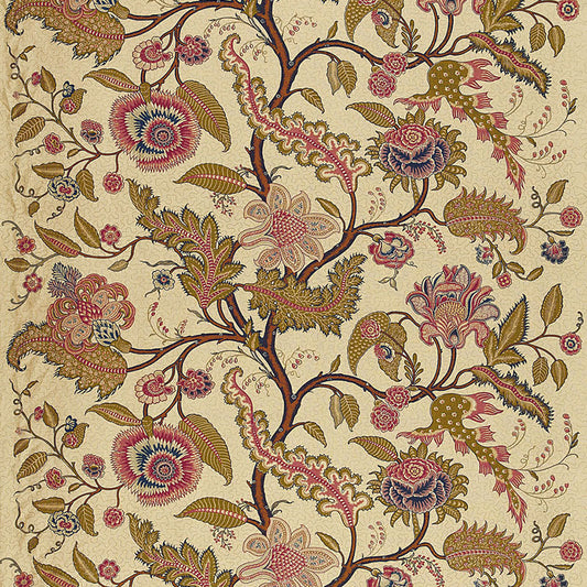SCHUMACHER  MARTYN LAWRENCE BULLARD SINHALA LINEN PRINT   Pomegranate   - 174811
