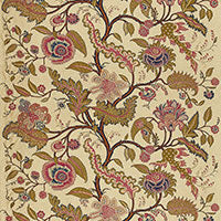 SCHUMACHER  MARTYN LAWRENCE BULLARD SINHALA LINEN PRINT   Pomegranate   - 174811