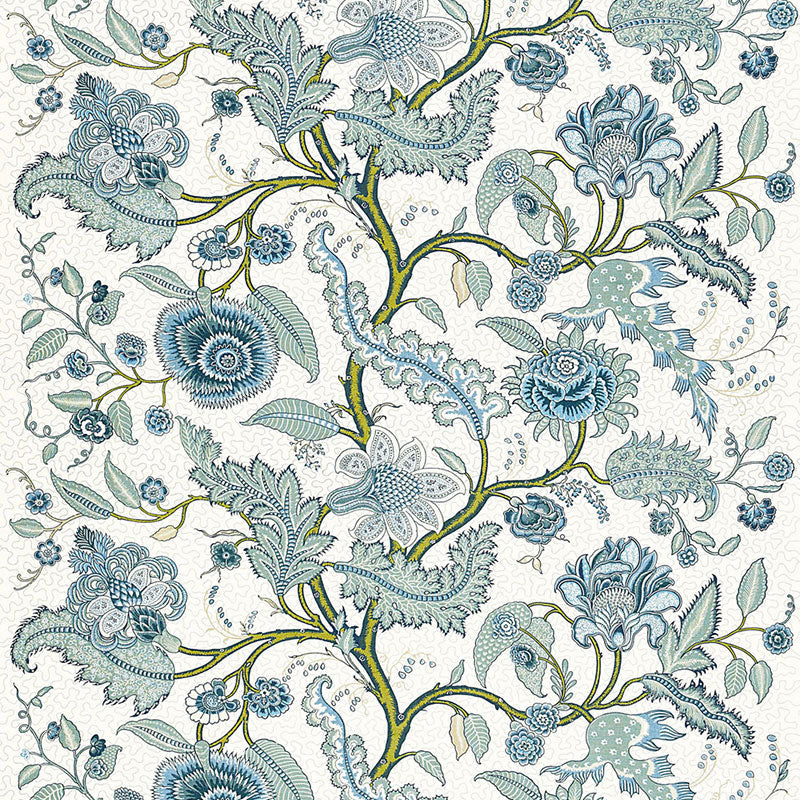 SCHUMACHER  MARTYN LAWRENCE BULLARD SINHALA LINEN PRINT   Sky   - 174812