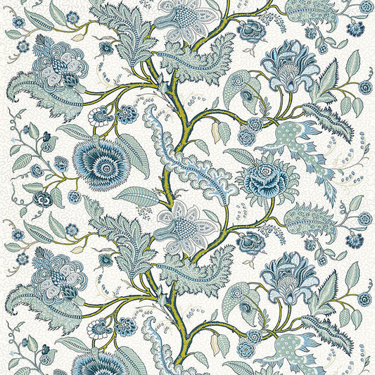 SCHUMACHER  MARTYN LAWRENCE BULLARD SINHALA LINEN PRINT   Sky   - 174812