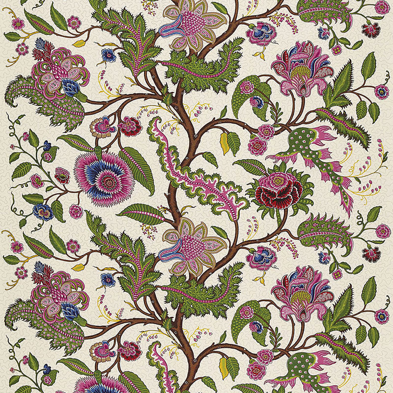 SCHUMACHER  MARTYN LAWRENCE BULLARD SINHALA LINEN PRINT   Jewel   - 174814