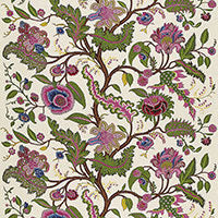SCHUMACHER  MARTYN LAWRENCE BULLARD SINHALA LINEN PRINT   Jewel   - 174814