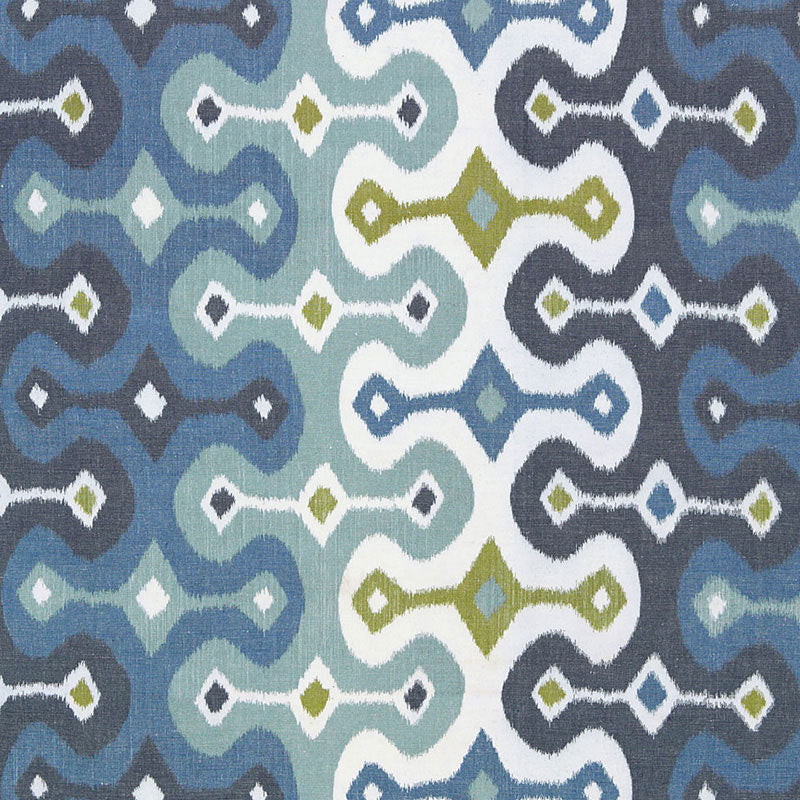 SCHUMACHER  MARTYN LAWRENCE BULLARD DARYA IKAT PATTERN WOVENS PATTERN WOVENS SKY   - 174832