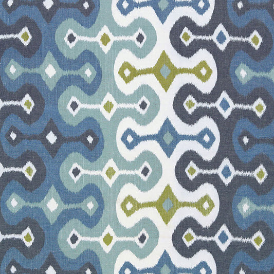 SCHUMACHER  MARTYN LAWRENCE BULLARD DARYA IKAT PATTERN WOVENS PATTERN WOVENS SKY   - 174832