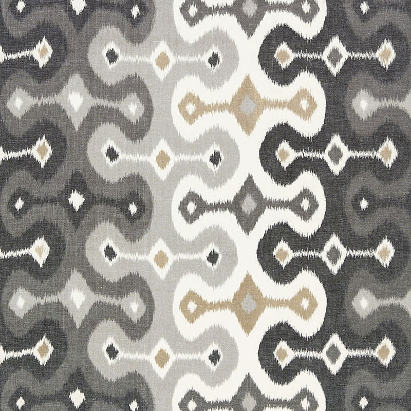 SCHUMACHER  MARTYN LAWRENCE BULLARD DARYA IKAT PATTERN WOVENS PATTERN WOVENS STONE   - 174833