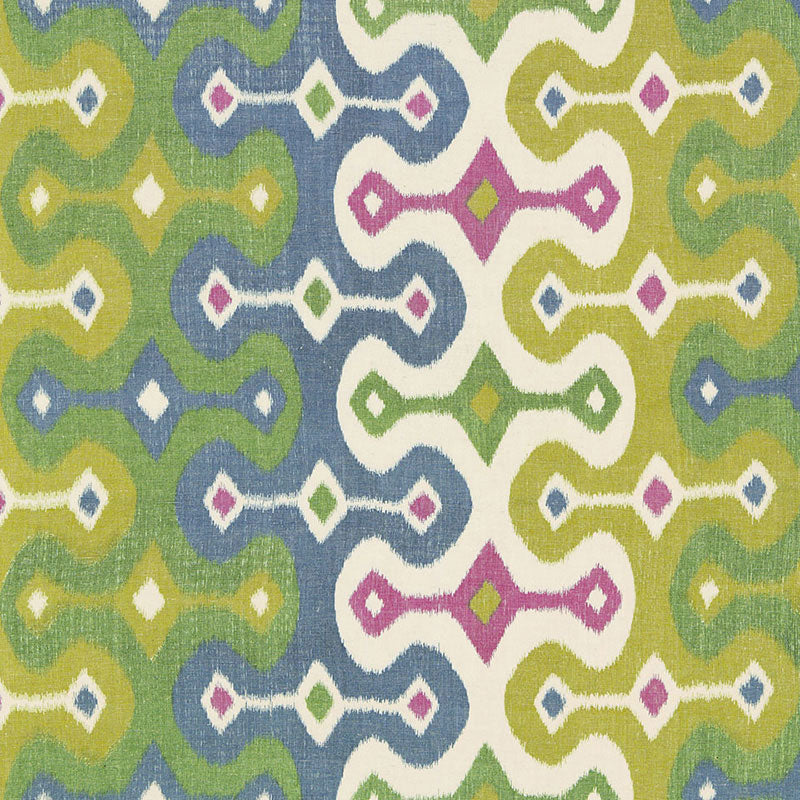 SCHUMACHER FABRIC  MARTYN LAWRENCE BULLARD DARYA IKAT   JEWEL   - 174834