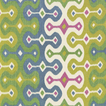 SCHUMACHER FABRIC  MARTYN LAWRENCE BULLARD DARYA IKAT   JEWEL   - 174834