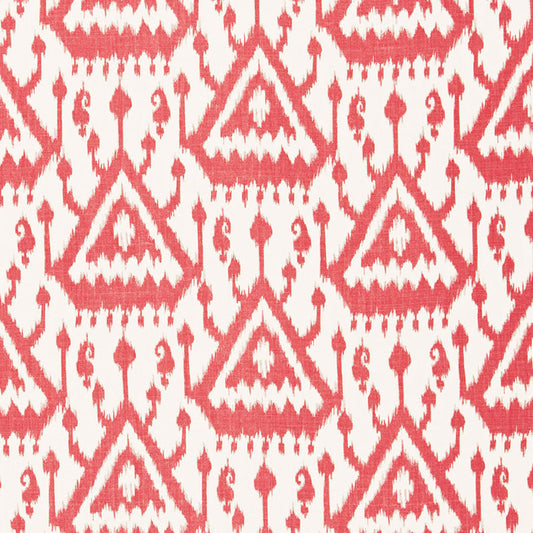 SCHUMACHER  PRINT HAPPY VIENTIANE IKAT PRINTS PRINTS CORAL   - 175020