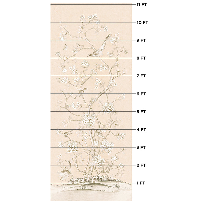 SCHUMACHER  MARY MCDONALD CHINOIS PALAIS PRINTS PRINTS BLUSH CONCH   - 175041