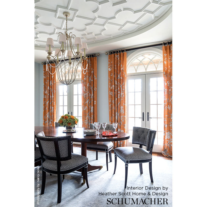 SCHUMACHER  MARY MCDONALD CHINOIS PALAIS PRINTS PRINTS AQUAMARINE   - 175043