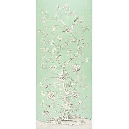 SCHUMACHER  MARY MCDONALD CHINOIS PALAIS PRINTS PRINTS AQUAMARINE   - 175043