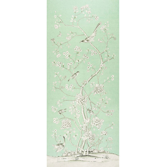 SCHUMACHER  MARY MCDONALD CHINOIS PALAIS PRINTS PRINTS AQUAMARINE   - 175043