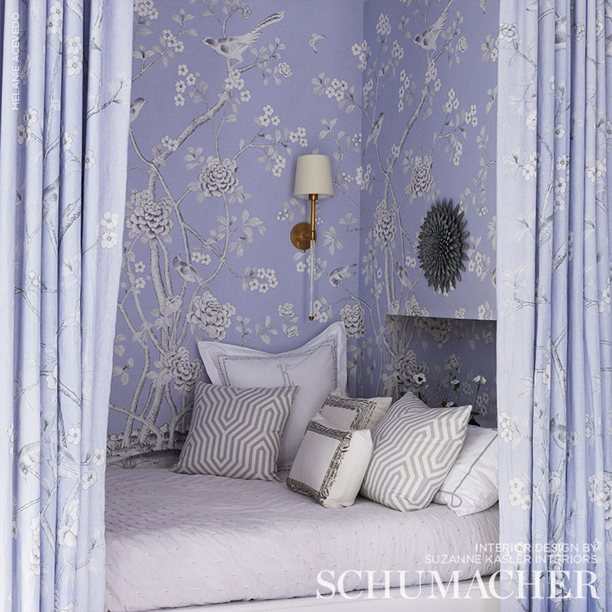 SCHUMACHER  MARY MCDONALD CHINOIS PALAIS PRINTS PRINTS LAVENDER   - 175046