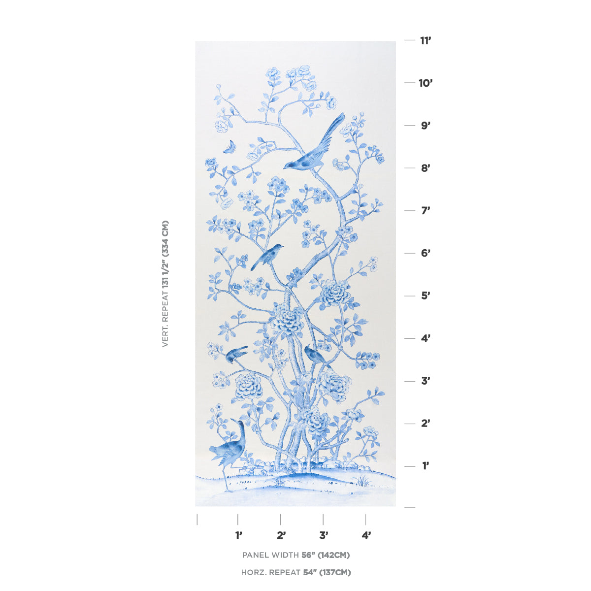 SCHUMACHER  MARY MCDONALD CHINOIS PALAIS PRINTS PRINTS PORCELAIN   - 175049