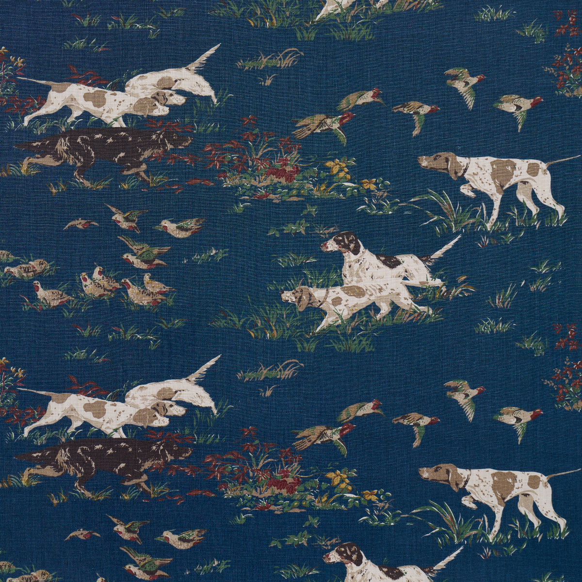 SCHUMACHER  A COUNTRY LIFE POINTERS PRINTS PRINTS INDIGO   - 175163