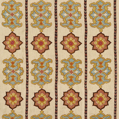 SCHUMACHER  CLASSIC PRINTS TEMARA HAND EMBROIDERED PRINT EMBROIDERIES EMBROIDERIES SPICE   - 175181