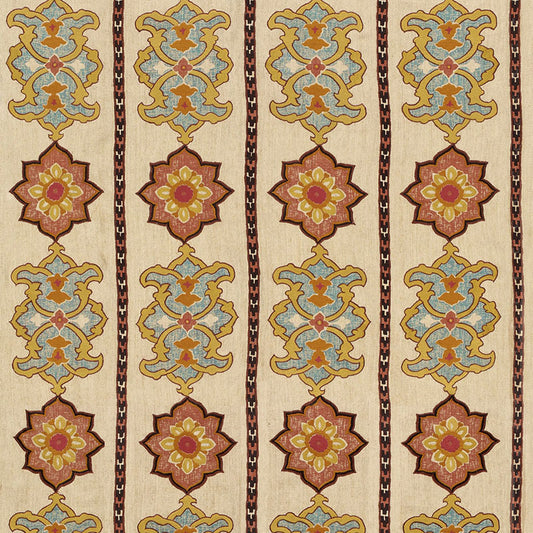 SCHUMACHER  CLASSIC PRINTS TEMARA HAND EMBROIDERED PRINT EMBROIDERIES EMBROIDERIES SPICE   - 175181