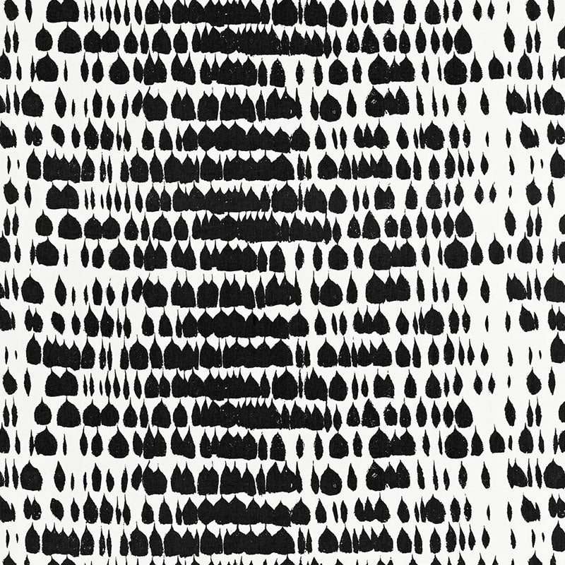 SCHUMACHER FABRIC  GOOD VIBRATIONS QUEEN OF SPAIN   BLACK   - 175200