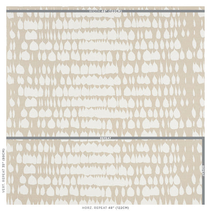 SCHUMACHER  REVISIT OF POPULAR PATTERNS QUEEN OF SPAIN PRINTS PRINTS NATURAL   - 175205