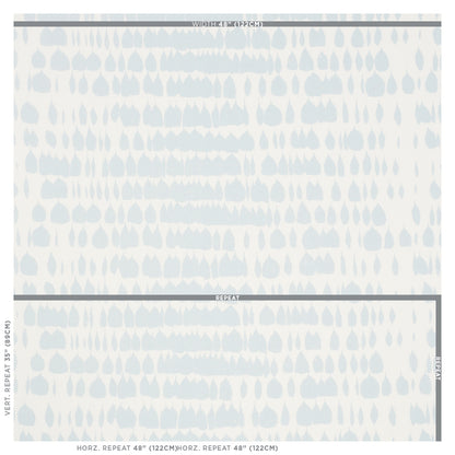 SCHUMACHER FABRIC  REVISIT OF POPULAR PATTERNS QUEEN OF SPAIN   SKY   - 175206