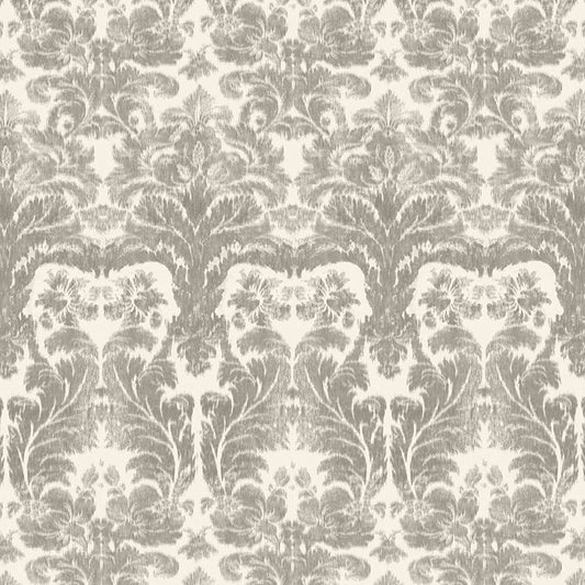 SCHUMACHER  AU NATUREL AURORA DAMASK PRINTS PRINTS LINEN   - 175340
