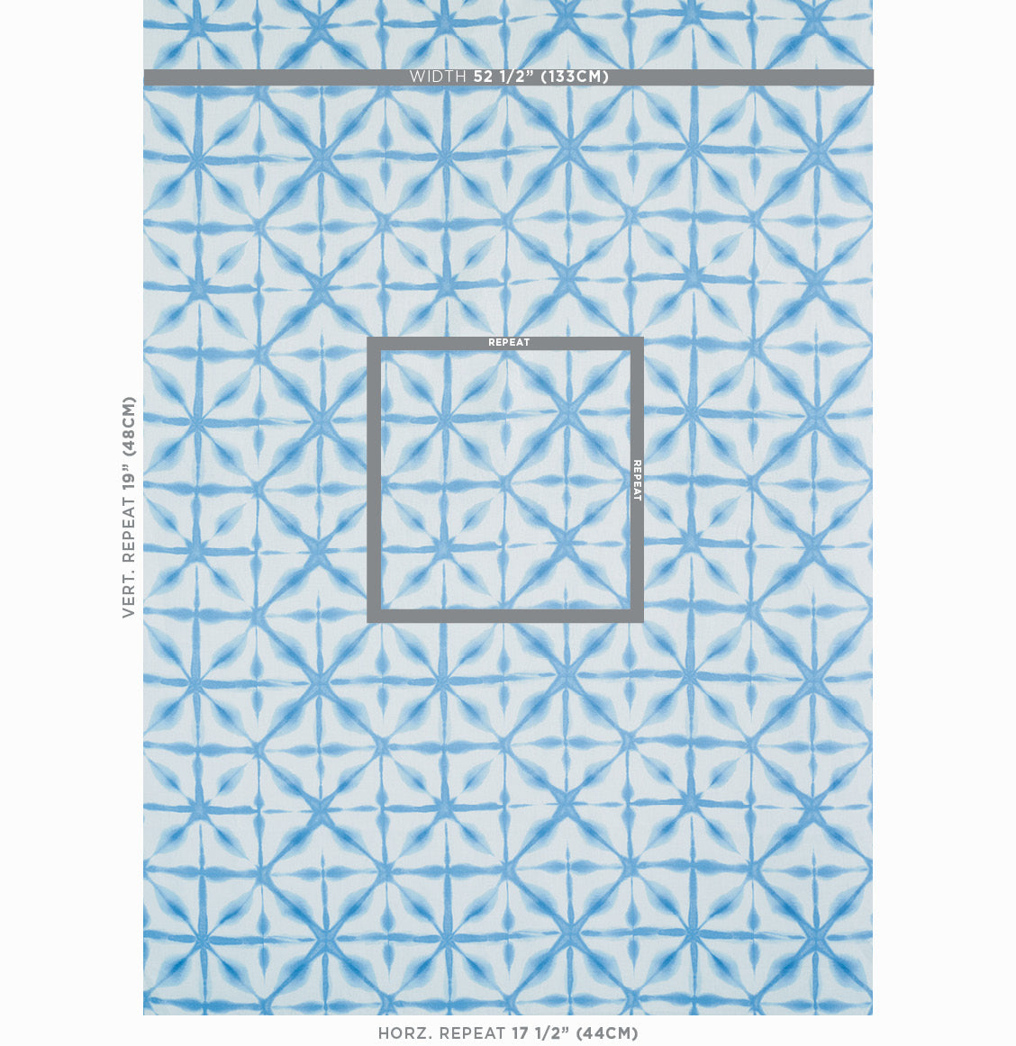 SCHUMACHER  PERENNIAL FAVORITES ANDROMEDA LINEN PRINTS PRINTS SKY   - 175383