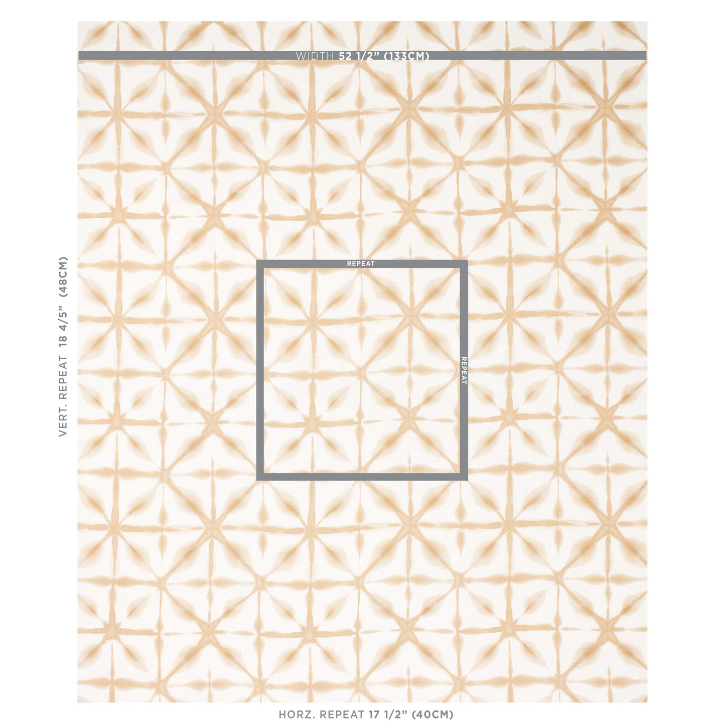 SCHUMACHER  NATURA ANDROMEDA LINEN   Sand   - 175385