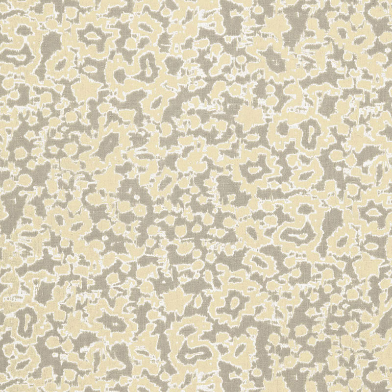Beige and gray leopard-print pattern textile, chic home decor for rug or upholstery.