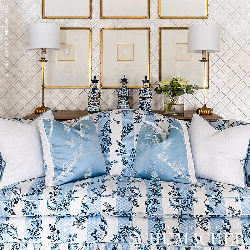 SCHUMACHER  TIMOTHY CORRIGAN BAGATELLE PRINTS PRINTS BLEU MARINE   - 175590