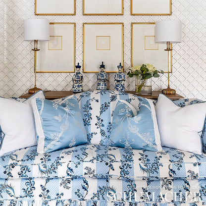 SCHUMACHER  TIMOTHY CORRIGAN BAGATELLE PRINTS PRINTS BLEU MARINE   - 175590