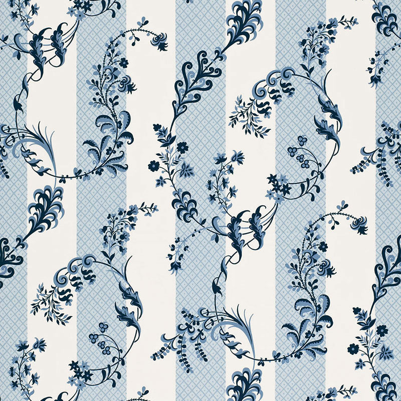 SCHUMACHER  TIMOTHY CORRIGAN BAGATELLE PRINTS PRINTS BLEU MARINE   - 175590