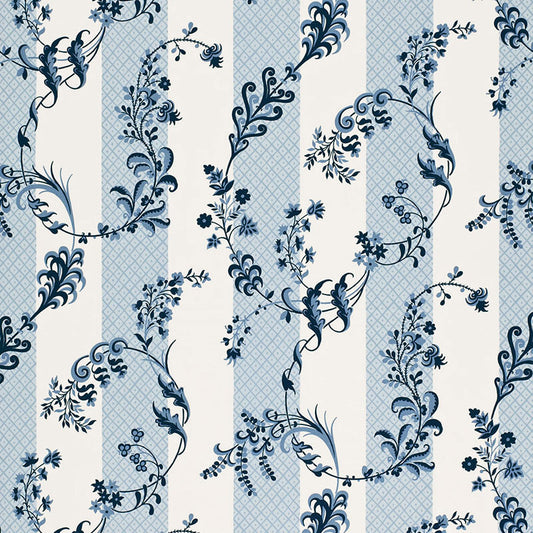 SCHUMACHER  TIMOTHY CORRIGAN BAGATELLE PRINTS PRINTS BLEU MARINE   - 175590