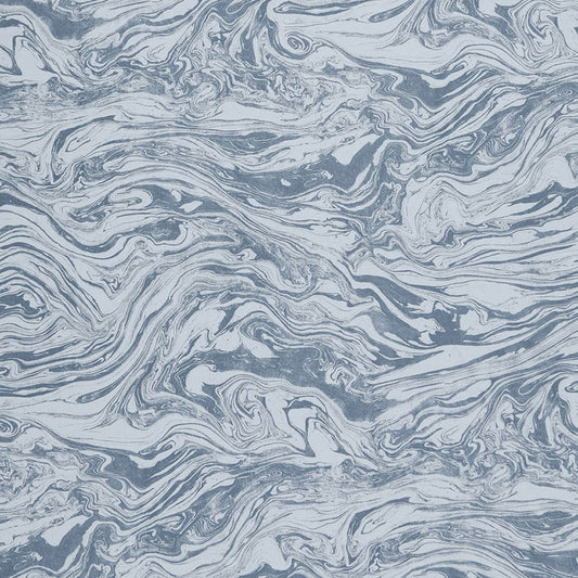 SCHUMACHER  OTTOMAN CHIC ROMEO PRINTS PRINTS LAPIS   - 175651