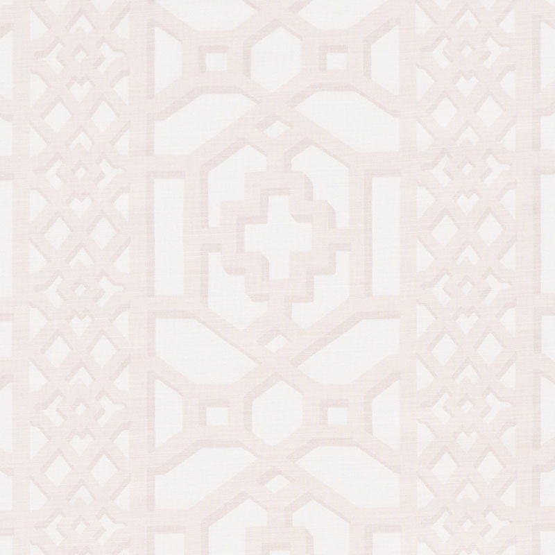 SCHUMACHER  125TH ANNIVERSARY ZANZIBAR TRELLIS MATTE   Blush   - 175743