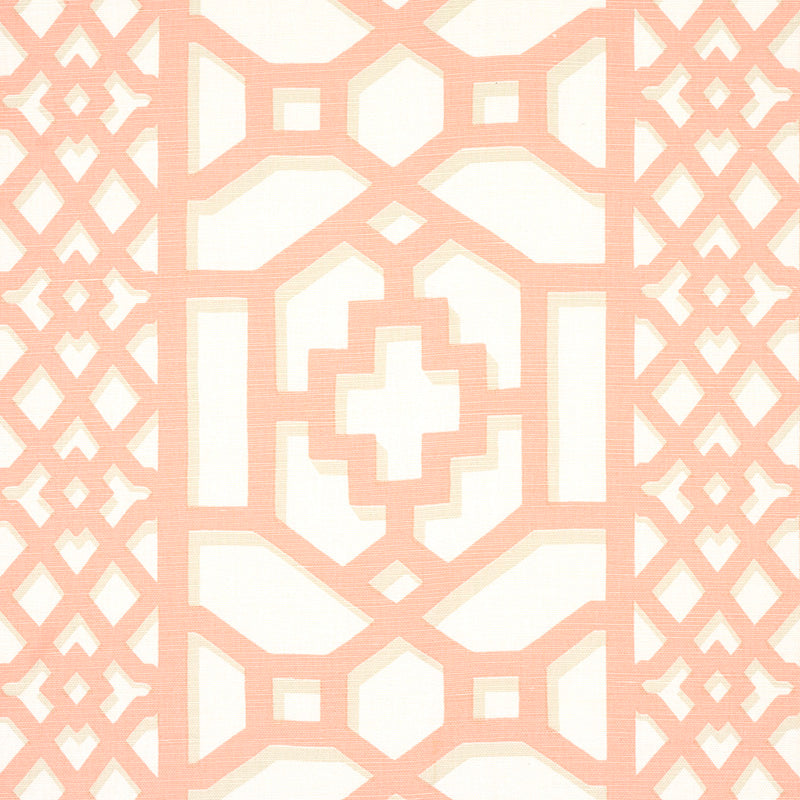 SCHUMACHER  HAPPY TOGETHER ZANZIBAR TRELLIS   Coral   - 175747