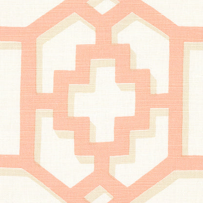 SCHUMACHER  HAPPY TOGETHER ZANZIBAR TRELLIS   Coral   - 175747