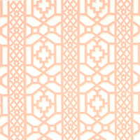 SCHUMACHER  HAPPY TOGETHER ZANZIBAR TRELLIS   Coral   - 175747