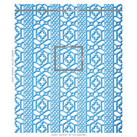 SCHUMACHER  HAPPY TOGETHER ZANZIBAR TRELLIS   Blue   - 175748