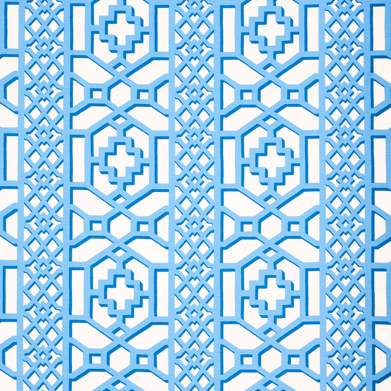 SCHUMACHER  HAPPY TOGETHER ZANZIBAR TRELLIS   Blue   - 175748
