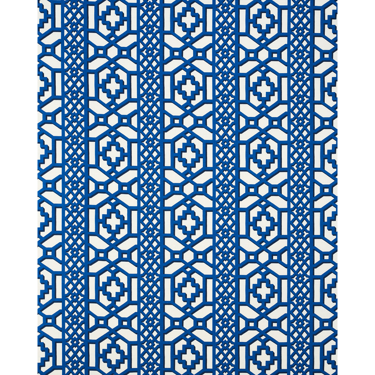 SCHUMACHER  PREPPY CHIC ZANZIBAR TRELLIS   Navy   - 175749