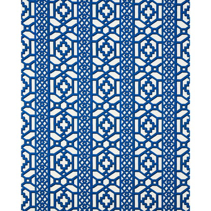 SCHUMACHER  PREPPY CHIC ZANZIBAR TRELLIS   Navy   - 175749