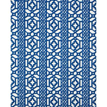 SCHUMACHER  PREPPY CHIC ZANZIBAR TRELLIS   Navy   - 175749