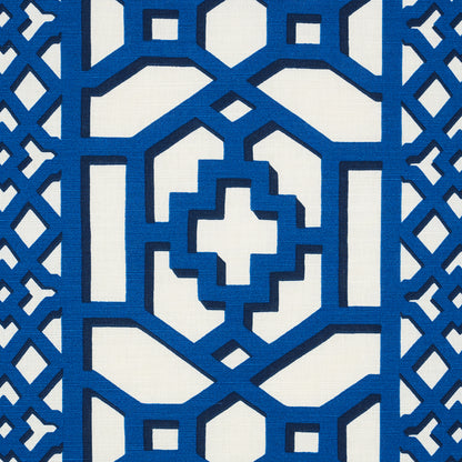 SCHUMACHER  PREPPY CHIC ZANZIBAR TRELLIS   Navy   - 175749